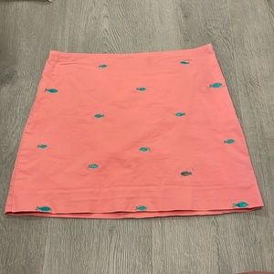 Vineyard Vines Pink Fish Skirt